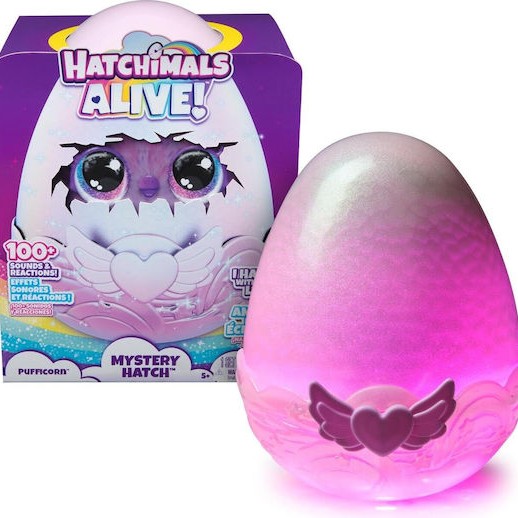 Spin Master Παιχνίδι Μινιατούρα Alive Mystery Hatch - Pufficorn Hatchimals