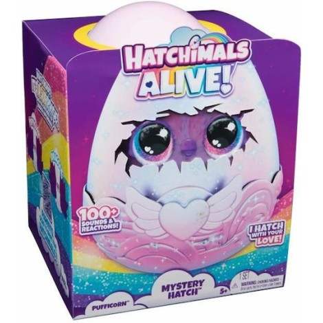 Spin Master Παιχνίδι Μινιατούρα Alive Mystery Hatch - Pufficorn Hatchimals