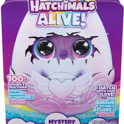 Spin Master Παιχνίδι Μινιατούρα Alive Mystery Hatch - Pufficorn Hatchimals