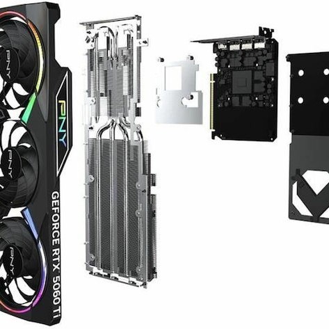 PNY GeForce RTX 5060 Ti 16GB GDDR7 ARGB OC Κάρτα Γραφικών