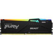 Kingston Fury Beast RGB DDR5 με Module 1x8GB και Ταχύτητα 6000 για Desktop