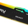 Kingston Fury Beast RGB DDR5 με Module 1x8GB και Ταχύτητα 6000 για Desktop