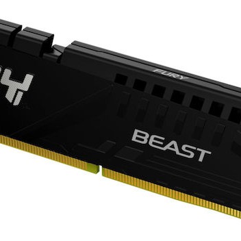 Kingston FURY Beast DDR5 με Module 1x16GB και Ταχύτητα 6000 για Desktop