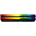 Kingston Fury Beast RGB DDR5 16GB RAM με 2x8GB Modules και Ταχύτητα 6000 για Desktop