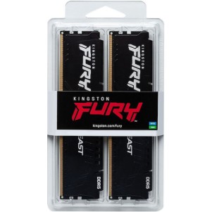 Kingston FURY Beast DDR5 16GB RAM με 2x8GB Modules και Ταχύτητα 6000 για Desktop