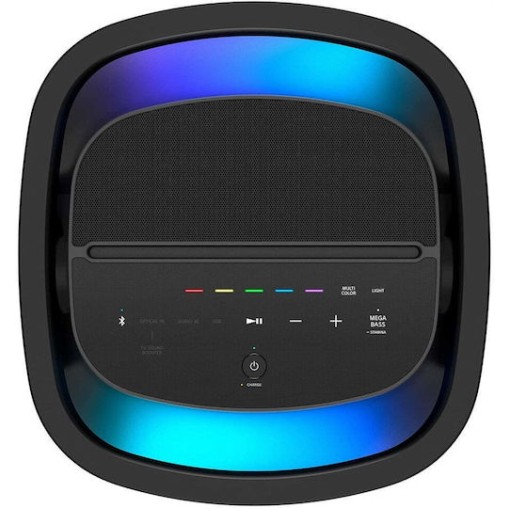 Sony Srs-xv900 Ηχείο Bluetooth 1W με Διάρκεια Μπαταρίας έως 25 ώρες Μαύρο