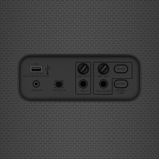 Sony Srs-xv900 Ηχείο Bluetooth 1W με Διάρκεια Μπαταρίας έως 25 ώρες Μαύρο