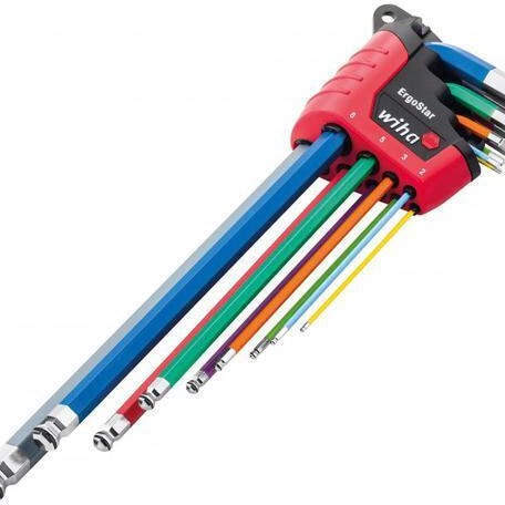 Wiha Σετ 9 Κλειδιά Allen σε Σχήμα L