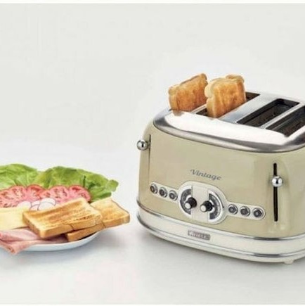 Ariete Φρυγανιέρα 2 Θέσεων 1600W Μπεζ