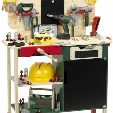 Ξύλινος Πάγκος Εργασίας Ηλεκτρικό Τρυπάνι