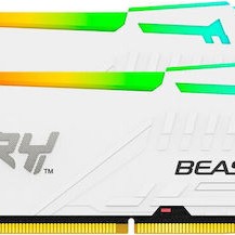 Kingston FURY Beast RGB DDR5 32GB RAM με 2x16GB Modules και Ταχύτητα 6000 για Desktop