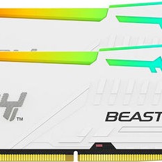 Kingston FURY Beast RGB DDR5 32GB RAM με 2x16GB Modules και Ταχύτητα 6000 για Desktop