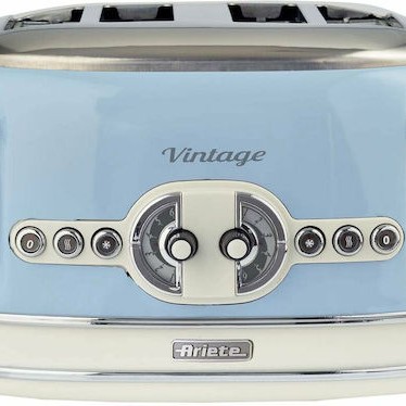 Ariete Φρυγανιέρα 4 Θέσεων 1600W Μπλε