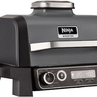 Ninja Επιτραπέζια Ηλεκτρική Ψησταριά Σχάρας 2400W με Καπάκι και Ρυθμιζόμενο Θερμοστάστη 37x46εκ.