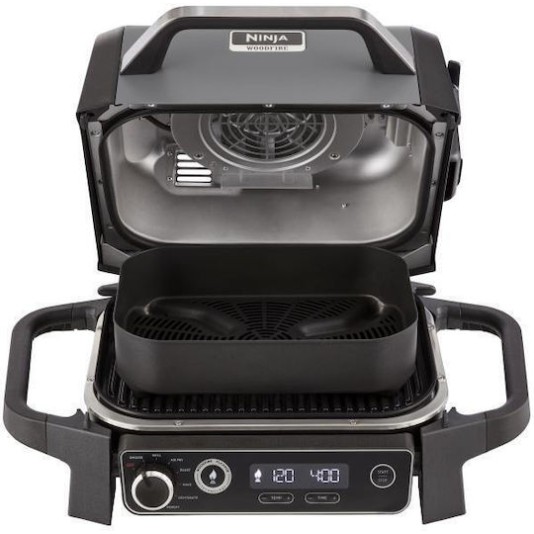 Ninja Επιτραπέζια Ηλεκτρική Ψησταριά Σχάρας 2400W με Καπάκι και Ρυθμιζόμενο Θερμοστάστη 37x46εκ.