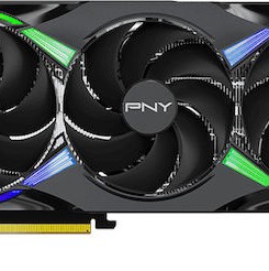 PNY GeForce RTX 5070 Ti 16GB GDDR7 ARGB Overclocked Triple Fan Plus Κάρτα Γραφικών