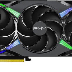 PNY GeForce RTX 5070 Ti 16GB GDDR7 ARGB Overclocked Triple Fan Plus Κάρτα Γραφικών