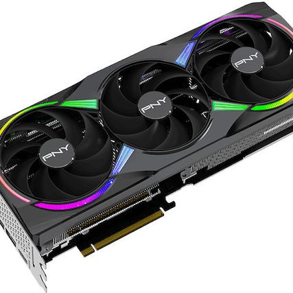 PNY GeForce RTX 5070 Ti 16GB GDDR7 ARGB Overclocked Triple Fan Plus Κάρτα Γραφικών