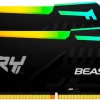 Kingston Fury Beast RGB DDR5 64GB RAM με 2x32GB Modules και Ταχύτητα 6400 για Desktop