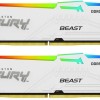 Kingston Fury Beast RGB DDR5 64GB RAM με 2x32GB Modules και Ταχύτητα 6400 για Desktop