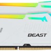 Kingston Fury Beast RGB DDR5 32GB RAM με 2x16GB Modules και Ταχύτητα 6400 για Desktop