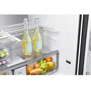 Samsung Ψυγείο Ντουλάπα 646lt Total NoFrost Υ183xΠ91.2xΒ72.3εκ. Γκρι RF65DG960EB1EF