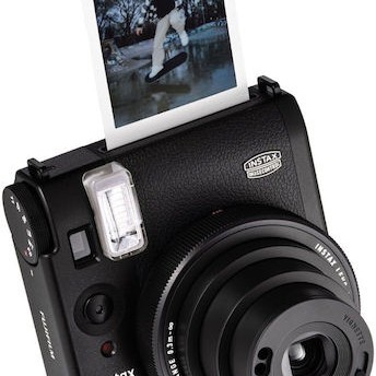 Fujifilm Φωτογραφική Μηχανή μιας Χρήσης Instax Mini Black