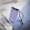 Intenso F10000 Power Bank 10000mAh 20W με Θύρα USB-A και Θύρα USB-C Quick Charge 3.0 Lila