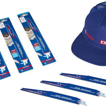 Saw Blade 3 Pcs 225 Mm Carbide + Cap