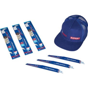 Saw Blade 3 Pcs 225 Mm Carbide + Cap