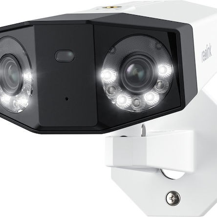 Reolink Duo Series IP Dual Κάμερα Παρακολούθησης 4K Αδιάβροχη με Αμφίδρομη Επικοινωνία