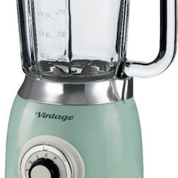 Ariete Μπλέντερ για Smoothies με Γυάλινη Κανάτα 1.5lt 1000W Πράσινο 00C058304AR0