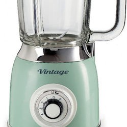 Ariete Μπλέντερ για Smoothies με Γυάλινη Κανάτα 1.5lt 1000W Πράσινο 00C058304AR0