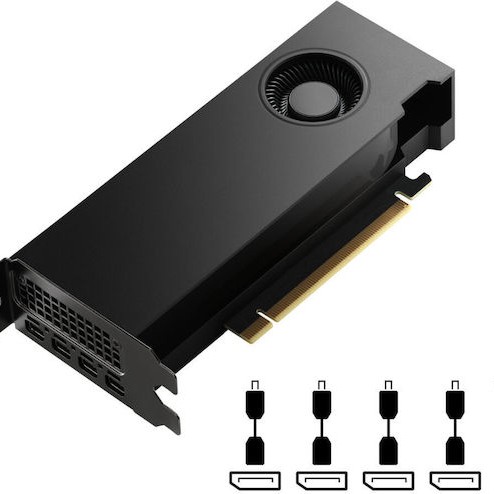 PNY Quadro RTX 4000 20GB GDDR6 SFF Ada Generation Κάρτα Γραφικών