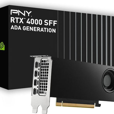 PNY Quadro RTX 4000 20GB GDDR6 SFF Ada Generation Κάρτα Γραφικών