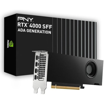 PNY Quadro RTX 4000 20GB GDDR6 SFF Ada Generation Κάρτα Γραφικών