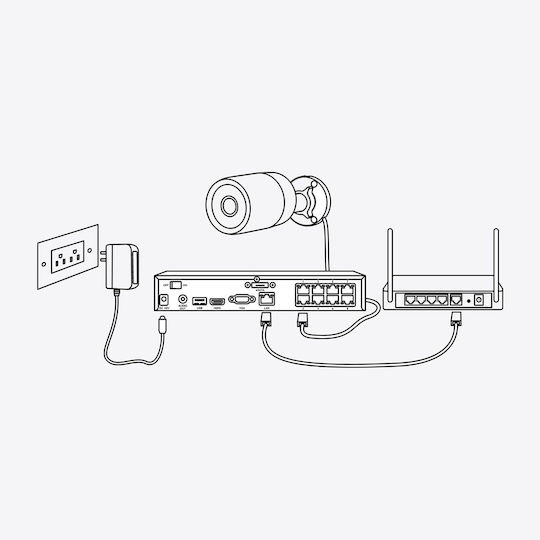 Reolink P334 IP Κάμερα Παρακολούθησης 4K Αδιάβροχη με Αμφίδρομη Επικοινωνία και Φακό 2.8mm