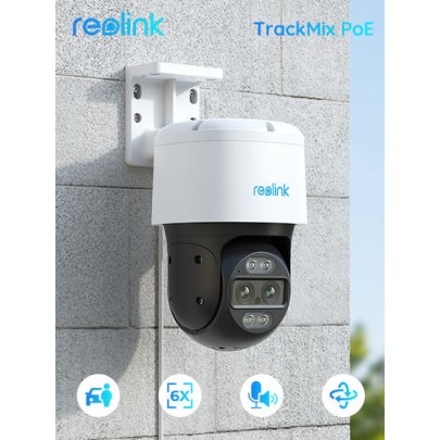 Reolink TrackMix Series IP Κάμερα Παρακολούθησης 4K με Αμφίδρομη Επικοινωνία