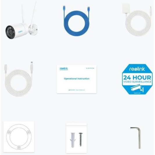 Reolink W330 IP Κάμερα Παρακολούθησης Wi-Fi 4K Αδιάβροχη με Αμφίδρομη Επικοινωνία και Φακό 4mm