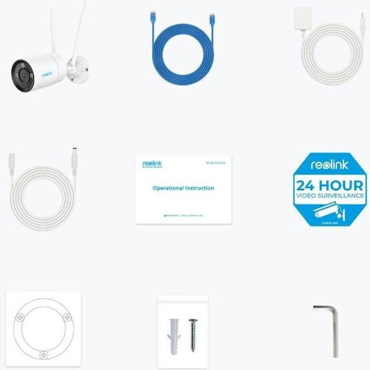 Reolink W330 IP Κάμερα Παρακολούθησης Wi-Fi 4K Αδιάβροχη με Αμφίδρομη Επικοινωνία και Φακό 4mm