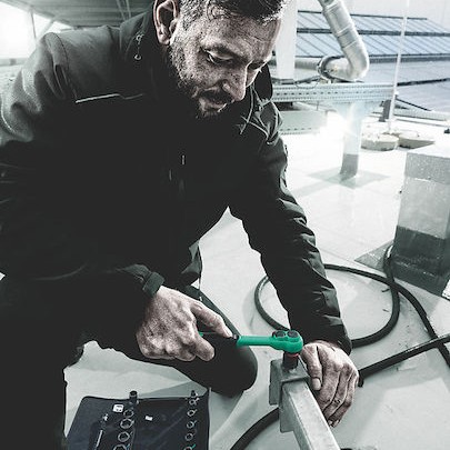 Wera Καρυδάκι Τετράγωνο με Καρέ Υποδοχής 1/2