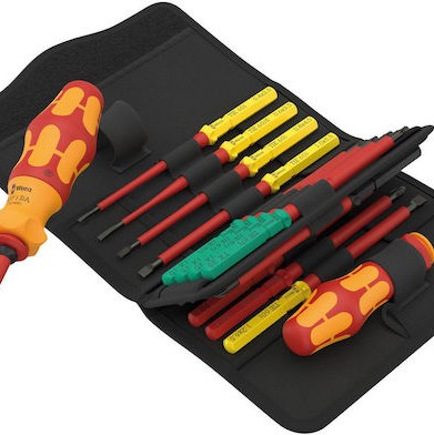 Wera Σετ Κατσαβίδια Ηλεκτρολόγου VDE Kraftform Kompakt