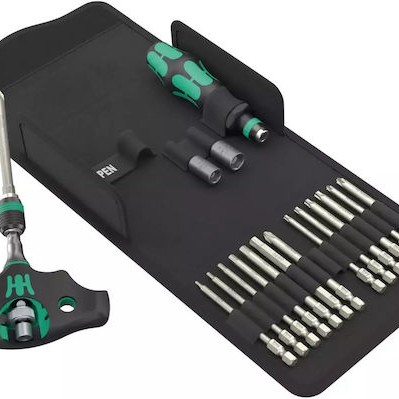 Wera Κατσαβίδι με Εναλλασσόμενες Μύτες Kraftform Kompakt 400 Ra