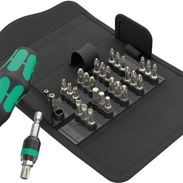 Wera Κατσαβίδι με Εναλλασσόμενες Μύτες Kraftform Kompakt