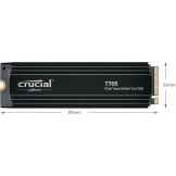 Crucial T705 with heatsink SSD 1TB M.2 NVMe PCI Express 5.0