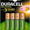 Duracell Επαναφορτιζόμενες Μπαταρίες AA Ni-MH 1300mAh 4τμχ