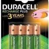 Duracell Επαναφορτιζόμενες Μπαταρίες AA Ni-MH 1300mAh 4τμχ