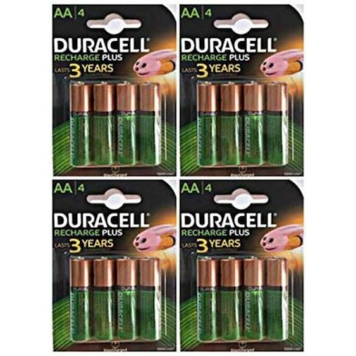 Duracell Επαναφορτιζόμενες Μπαταρίες AA Ni-MH 1300mAh 4τμχ