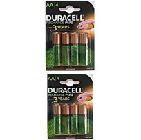 Duracell Επαναφορτιζόμενες Μπαταρίες AA Ni-MH 1300mAh 4τμχ