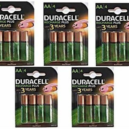 Duracell Επαναφορτιζόμενες Μπαταρίες AA Ni-MH 1300mAh 4τμχ